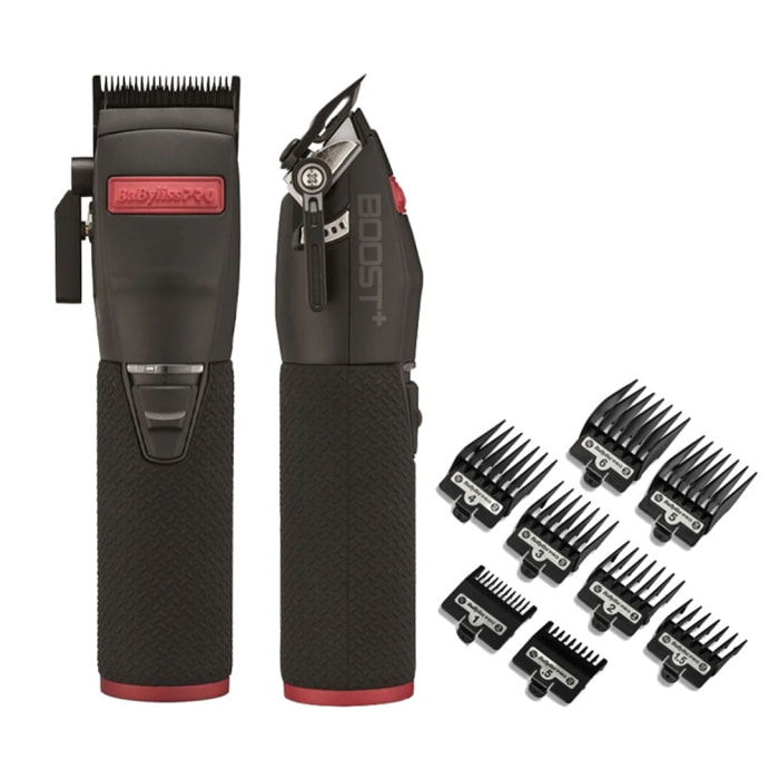 BABYLISS Pro Professional Clipper Boost+ Black & Red FX8700RBPE