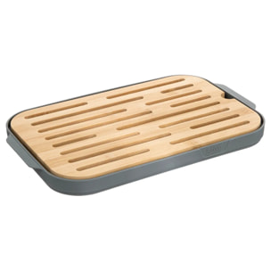 Boîte à pain "Fresh Eat" gris 29cm