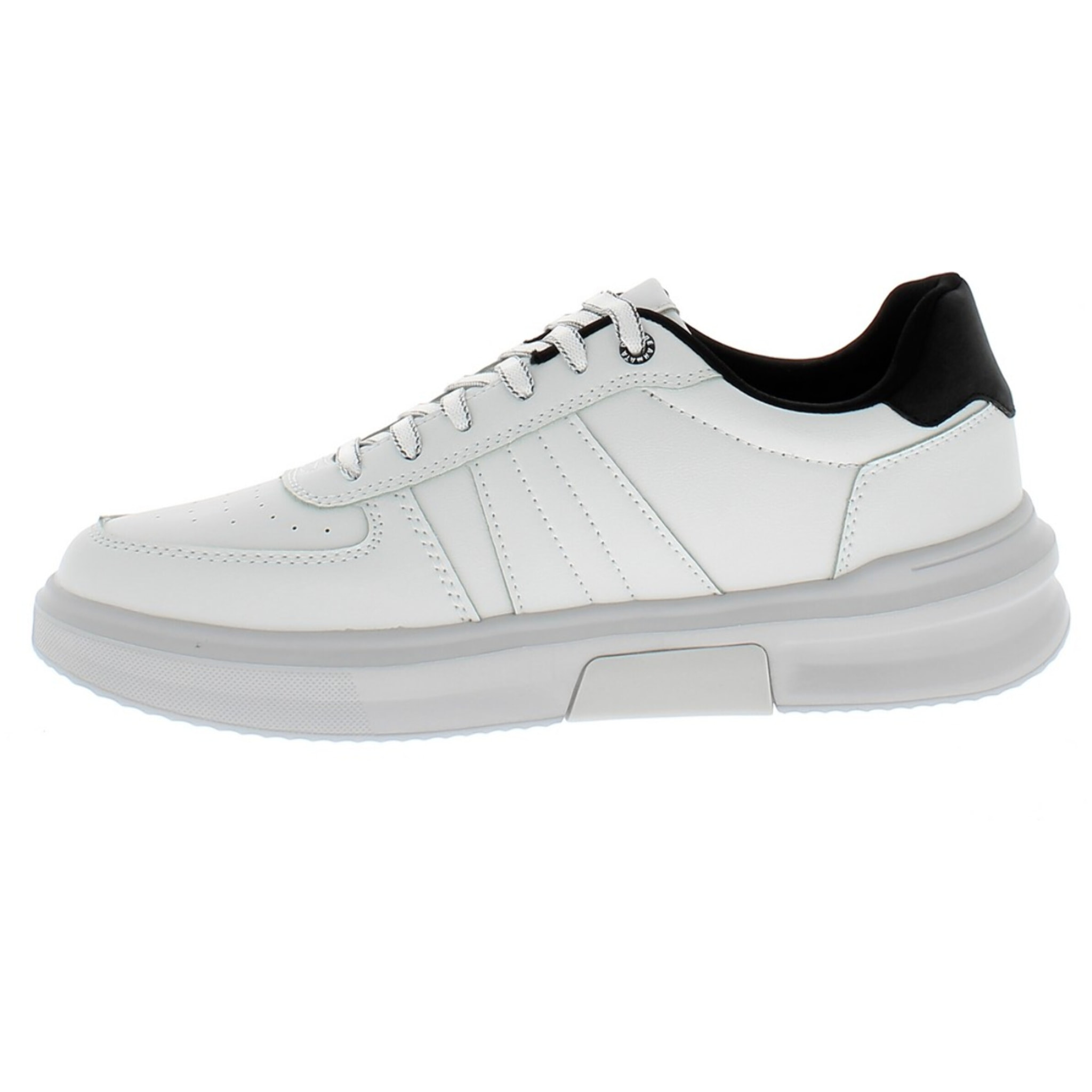 Armata di Mare Scarpe Uomo Court Sneakers Stringate con Soletta Rimovibile in Memory Foam AMU S25D728 Off White