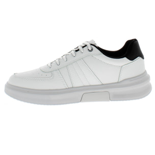 Armata di Mare Scarpe Uomo Court Sneakers Stringate con Soletta Rimovibile in Memory Foam AMU S25D728 Off White