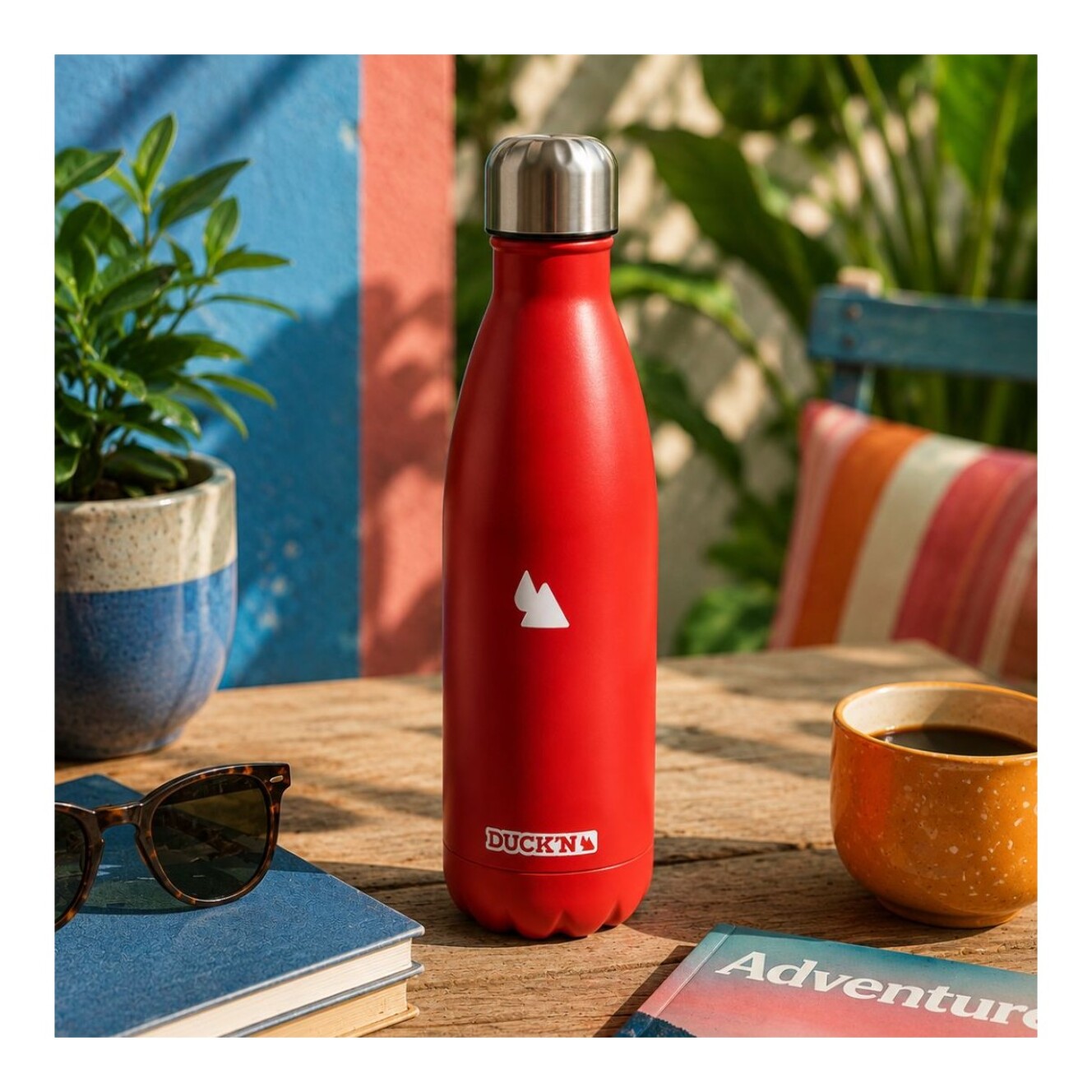 Bouteille Isotherme rouge, 500ML