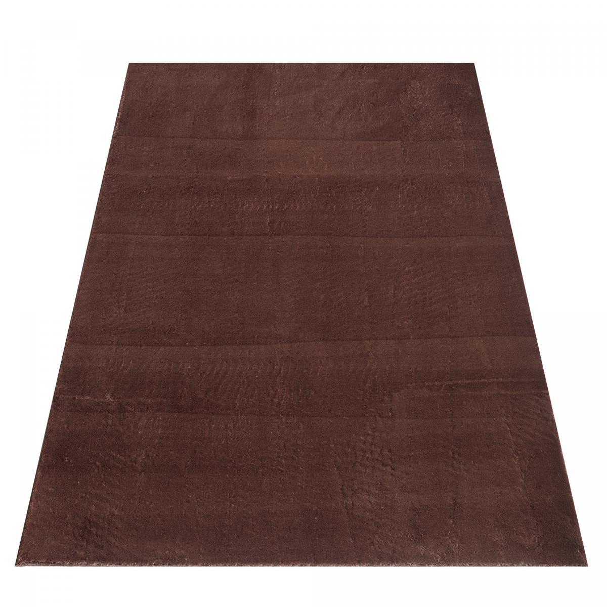 Tapis salon et chambre tissé motif uni HOLA