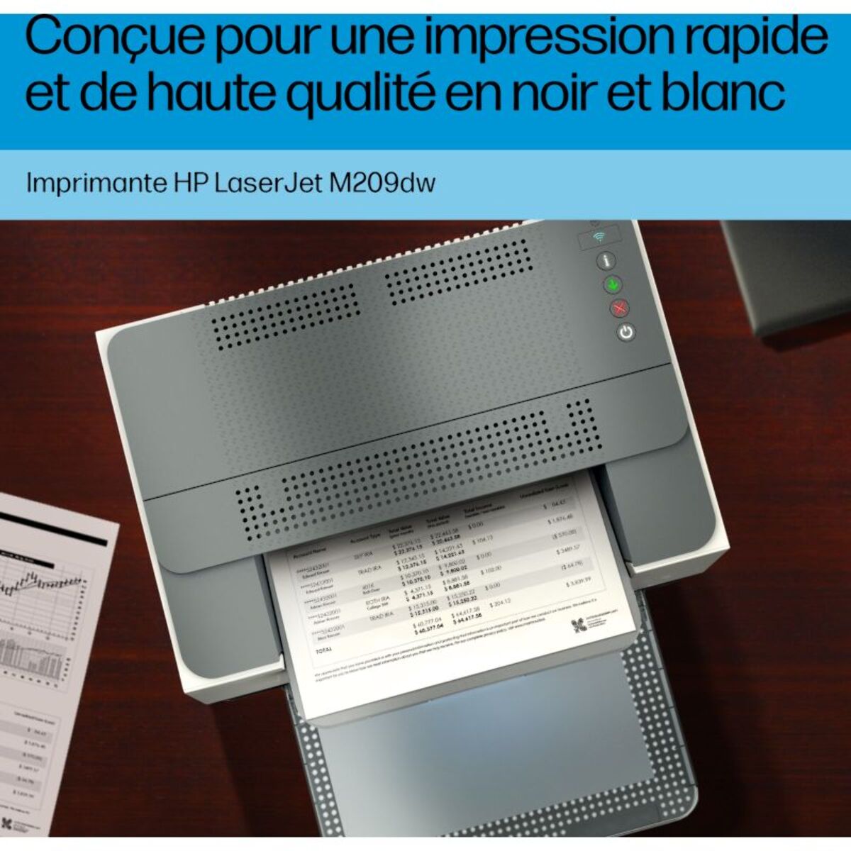 Imprimante laser HP LaserJet M209 dw