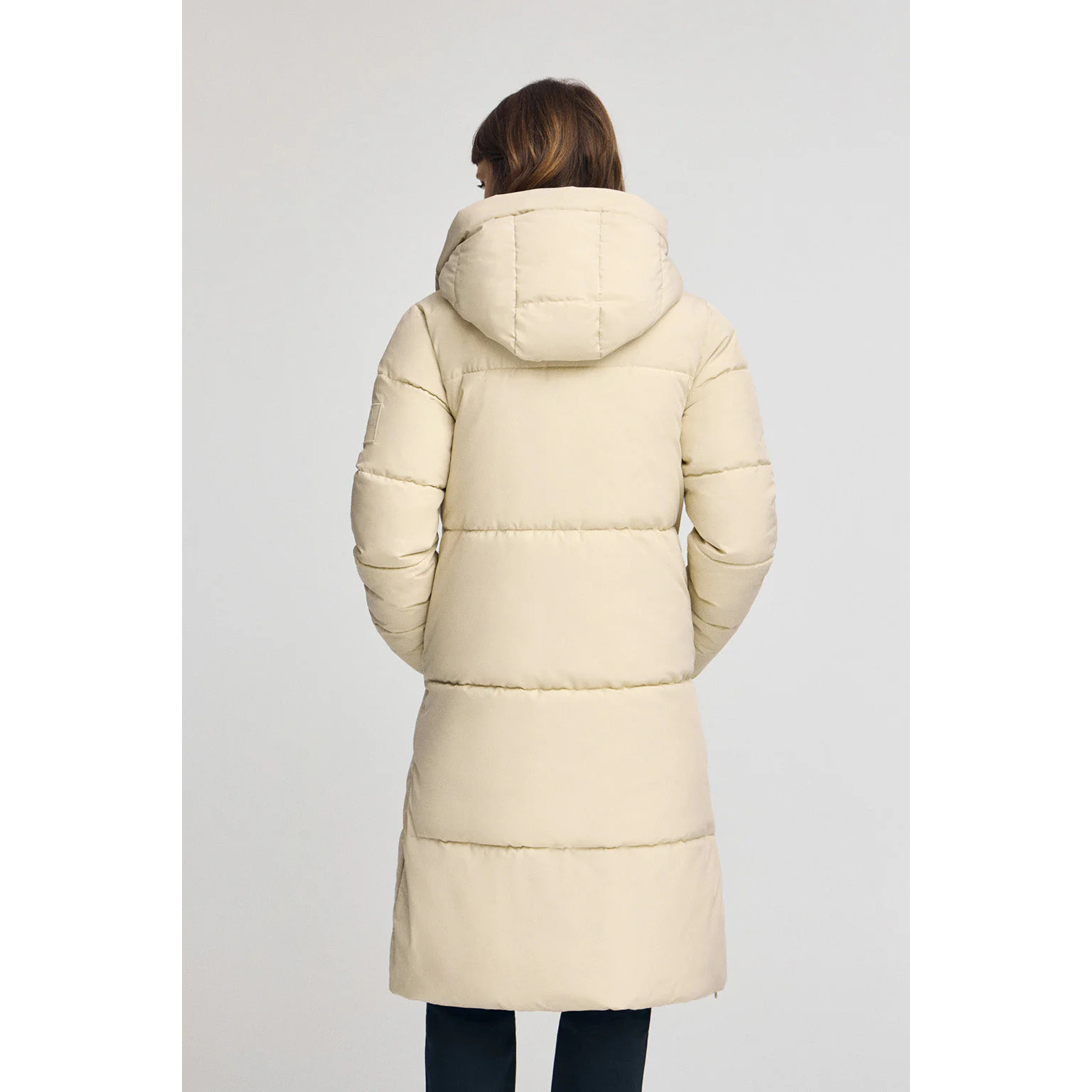 Chaqueta Anne color crudo con logo Polo Club