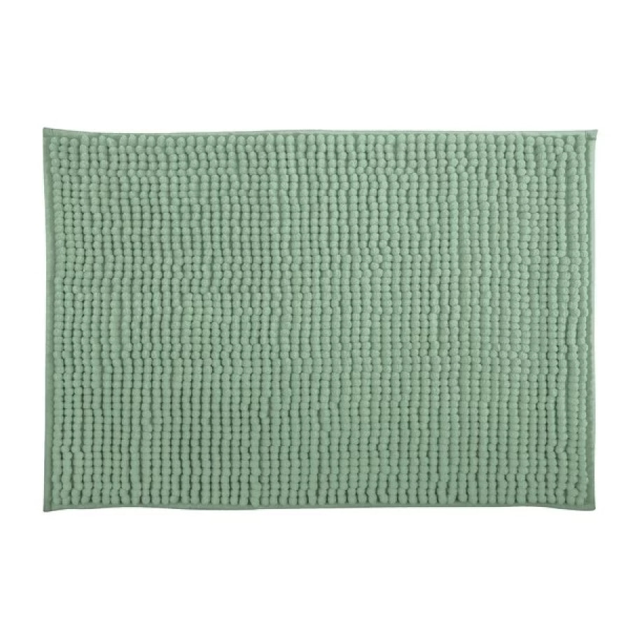 Tapis de bain Microfibre CHENILLE 60x90cm Vert Basil MSV