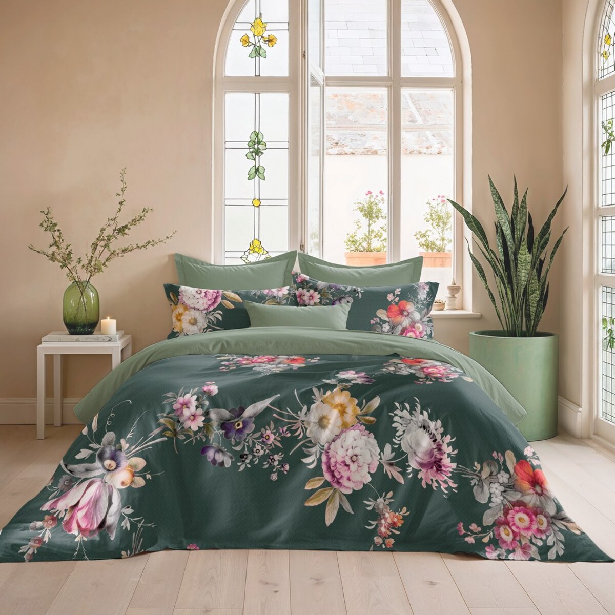 Housse de couette novi vert