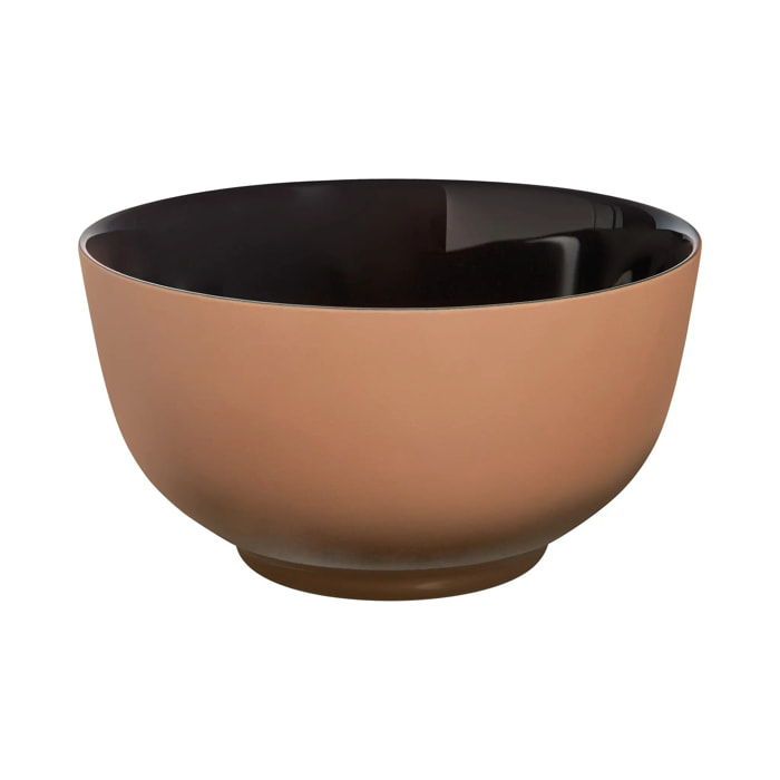 6 bols couleur noisette 75 cl Moka Délice - Luminarc