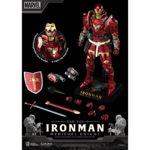 Marvel Action Figure Iron Man Cavaliere Medievale 20 Cm 1/9 Beast Kingdom Toys