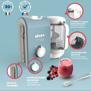 Mixeur Cuiseur Bébé BEABA Babycook Express -Bleu baltique