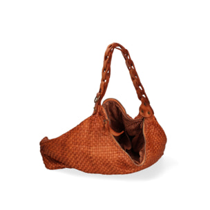 Borsa a spalla da donna - Modello Asteria - Vera pelle - 46.0 x 33.0 x 15.0 cm