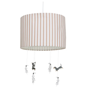 Suspension enfant Scott marron H40cm