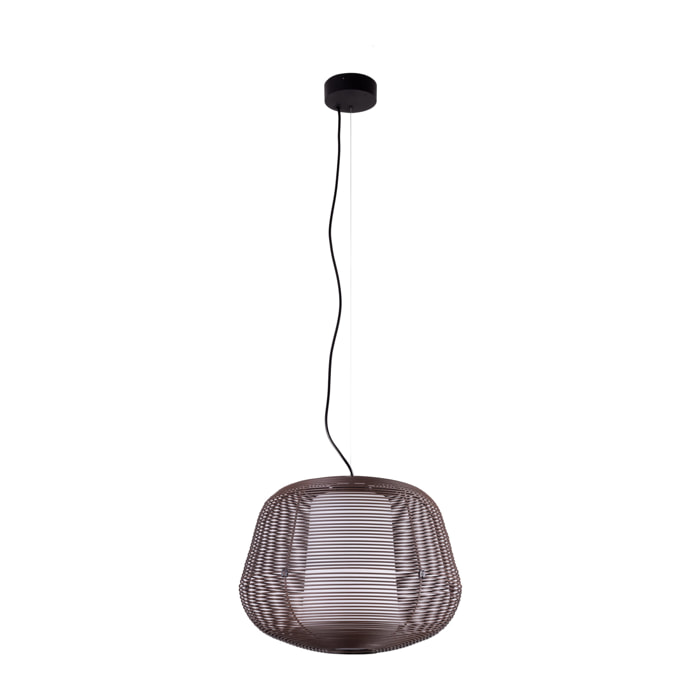 NARA Lampe suspension rouille