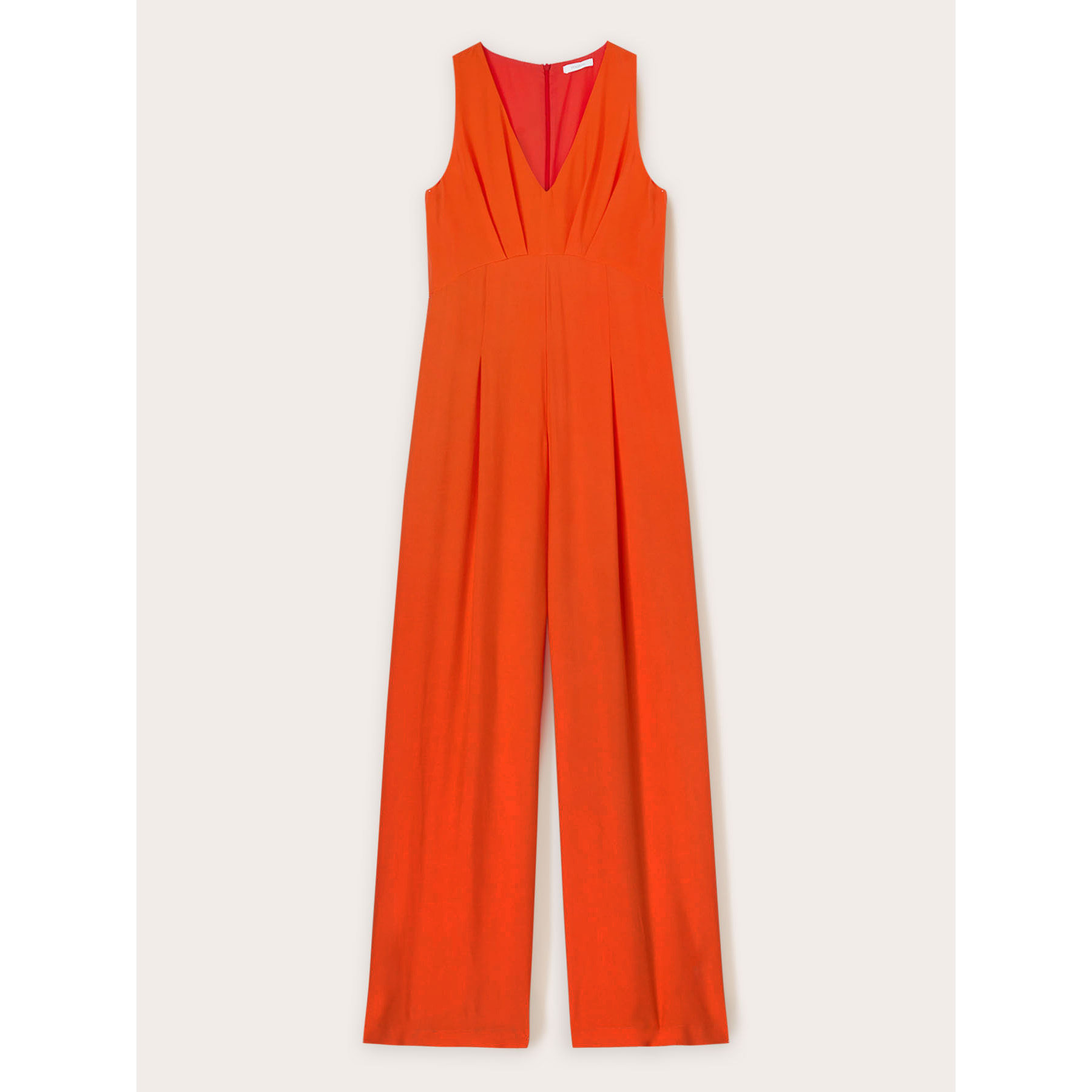 Motivi - Tuta lunga in viscosa - Rosso