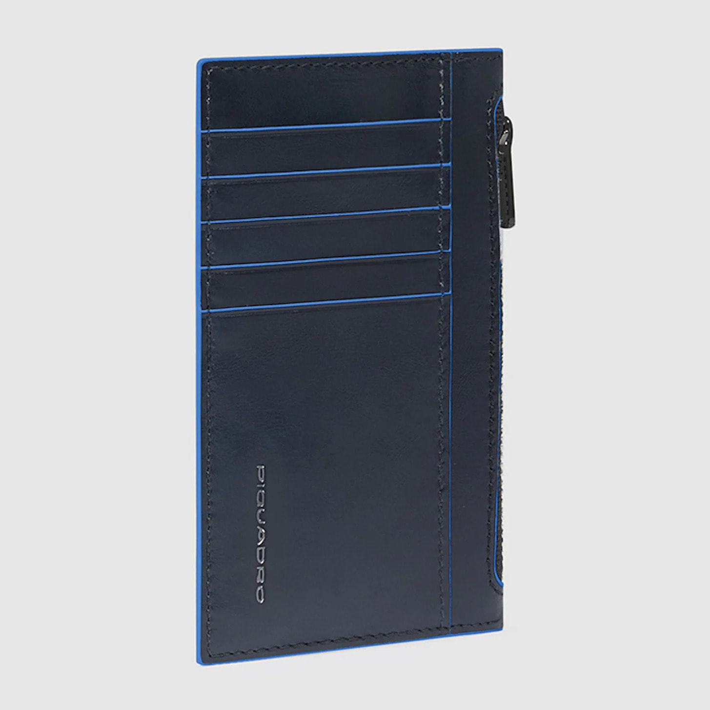 Piquadro Portacarte sottile con porta monete