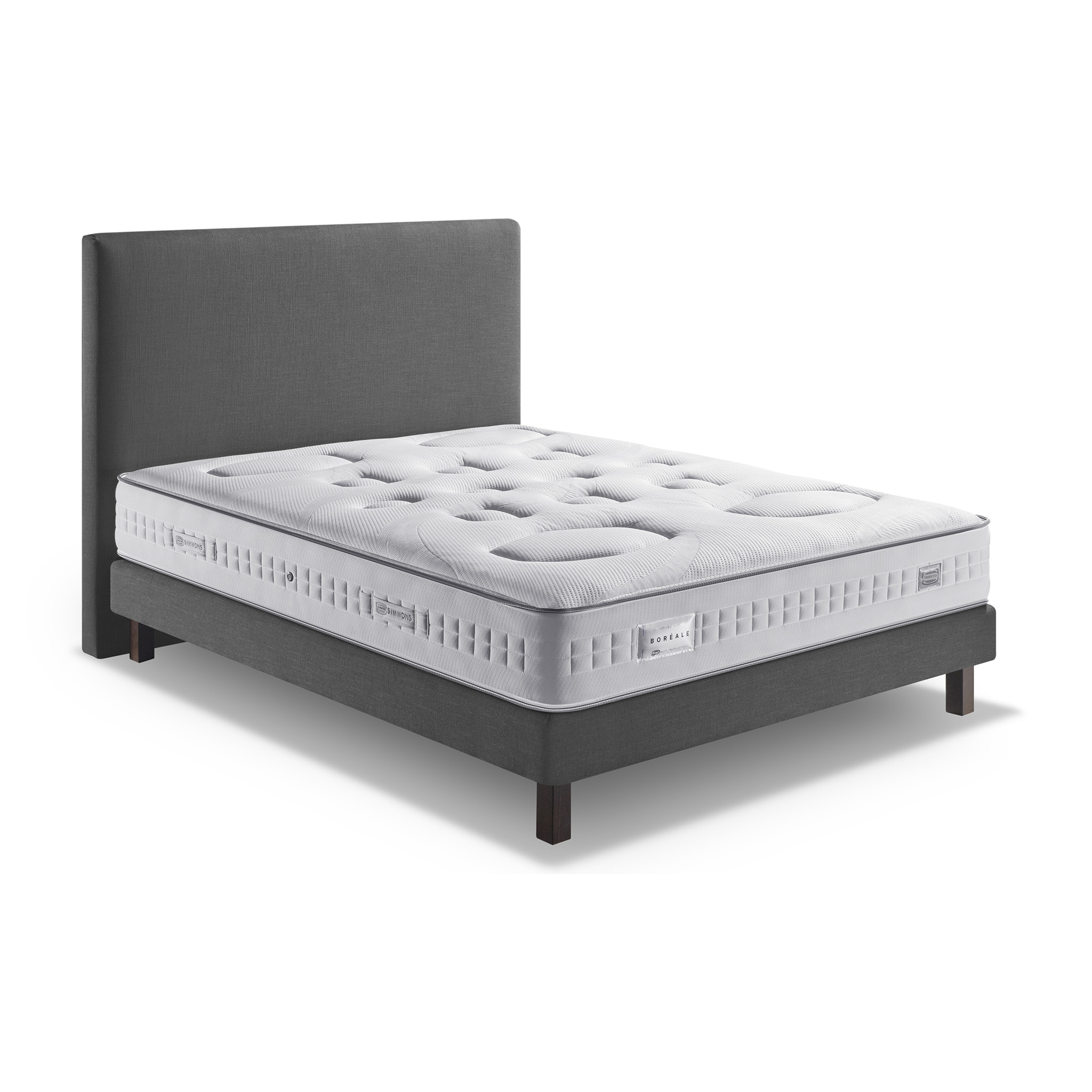 Matelas , ressort ensachés, ferme, H25
