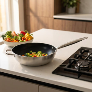 Poêle wok 28 cm céramique sans PFAS Bistro Line Elo