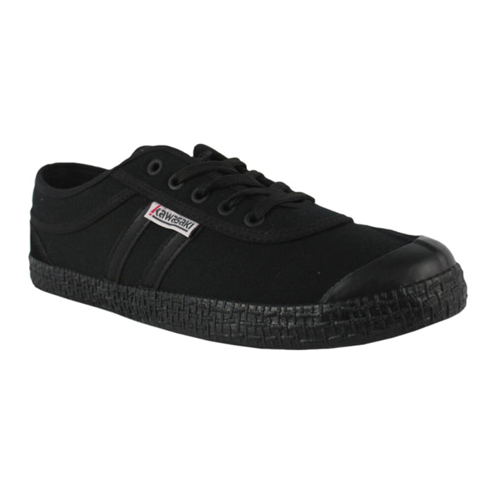 Zapatillas Sneaker para Hombre - KAWASAKI Retro Canvas Shoe K192496 1001 All Black