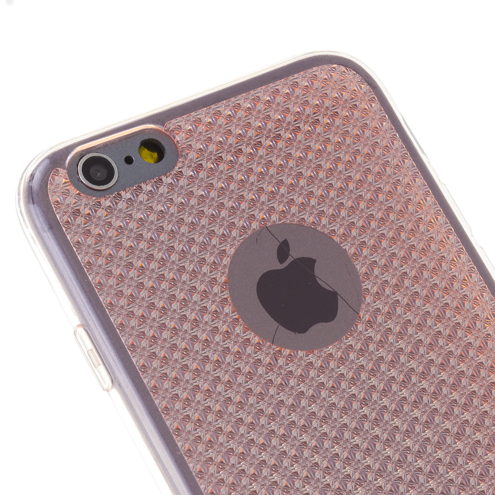 CUSTODIA IN SILICONE TRASPARENTE ROSA IP66S