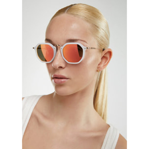 Gafas de Sol Roller HEX Milky White / Red D.Franklin