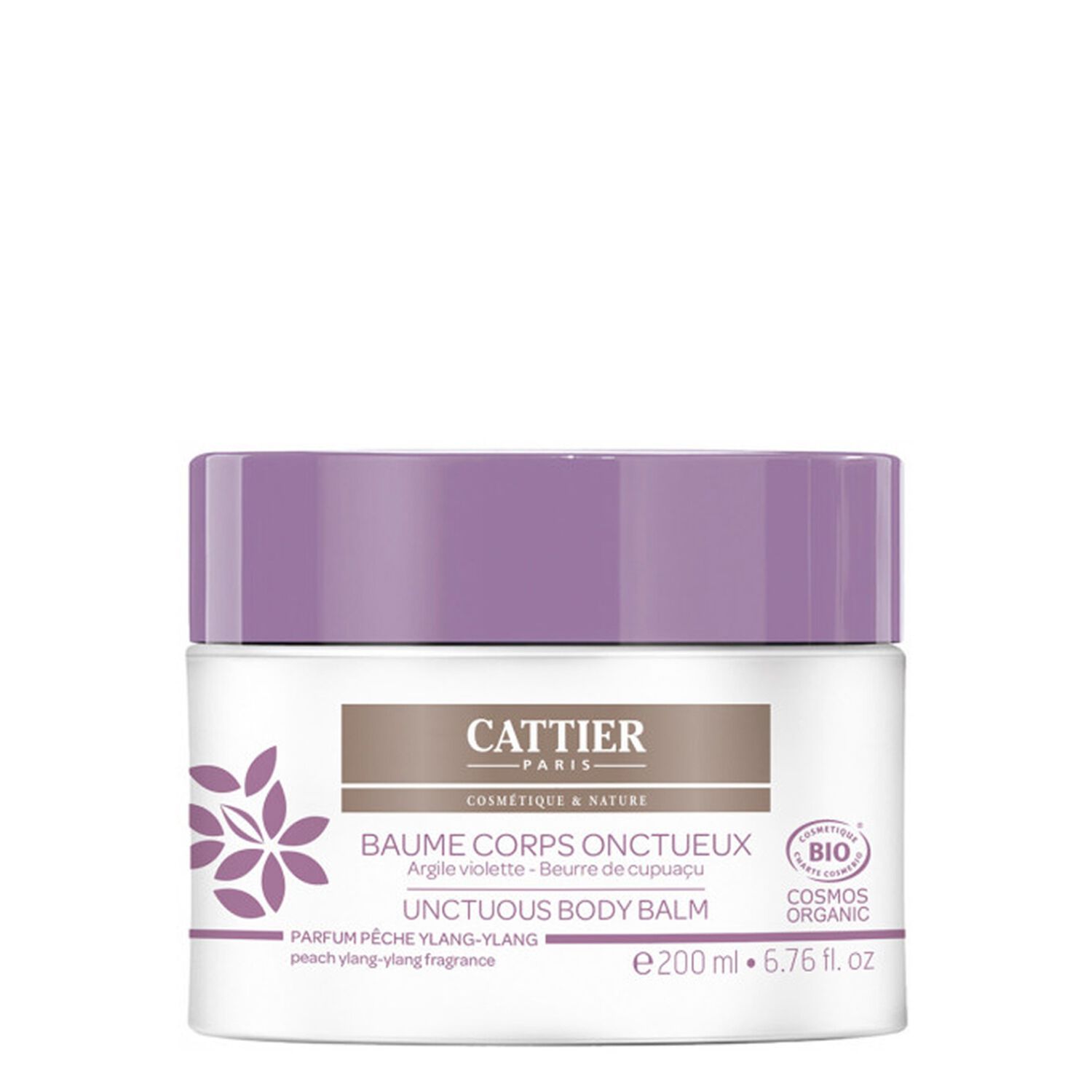 Baume Corps Onctueux - Parfum Pêche Ylang-Ylang 200 ml