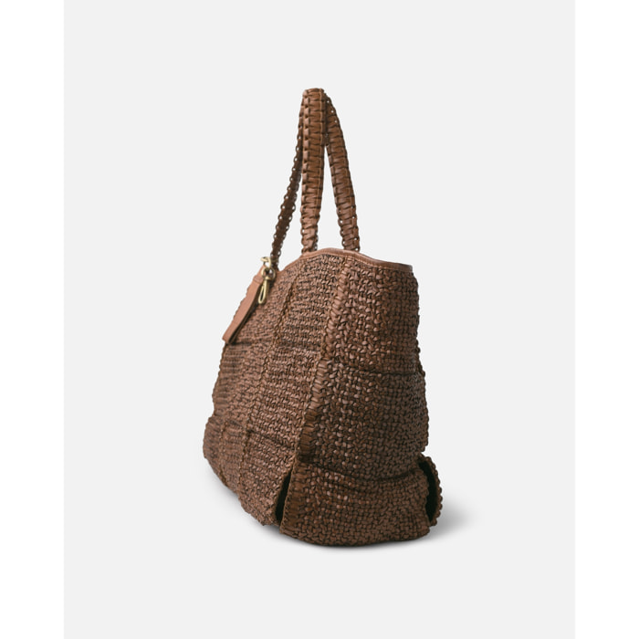 Bolso de hombro BIBA Kenett de piel