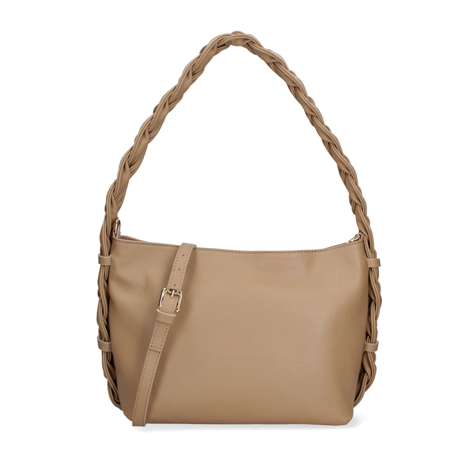 Borsa a spalla da donna - Modello Isara - Vera pelle - 26.0 x 22.0 x 9.0 cm