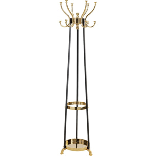 Portemanteau Luna noir et doré Kare Design