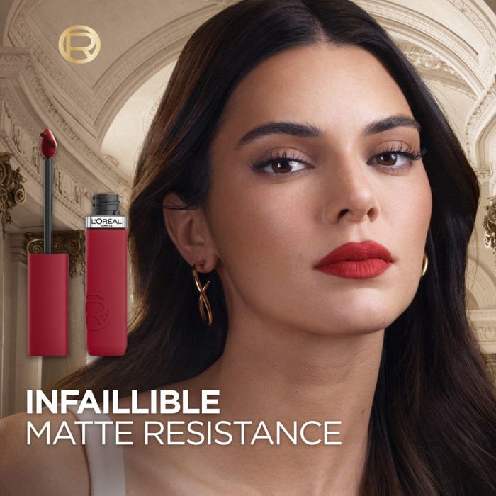 L'Oréal Paris Infaillible Matte Resistance Rouge à Lèvres Liquide Fini Mat 420 True Romance