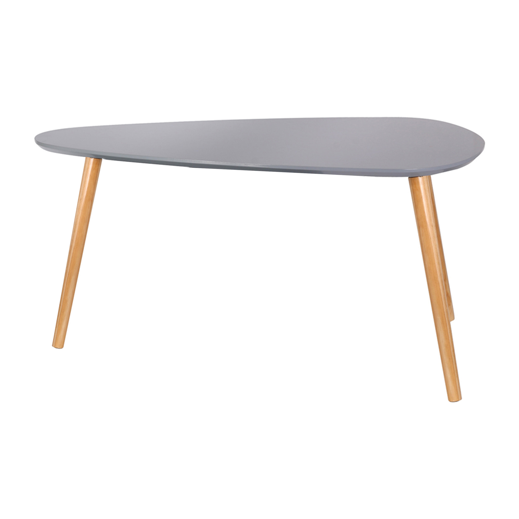 Table Gigogne Bois Galet Gris