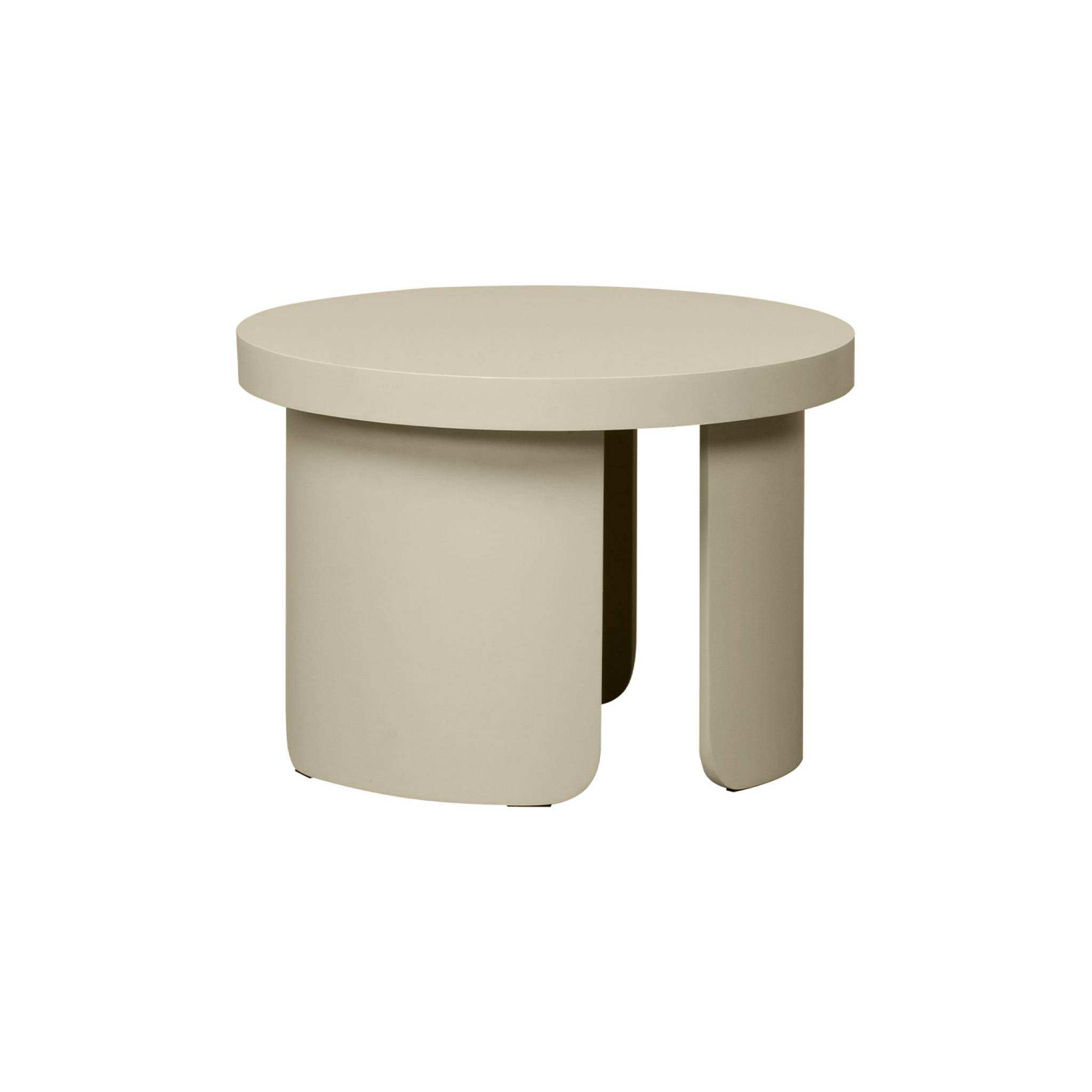 Set de 2 tables basses gigognes rondes   LUMA