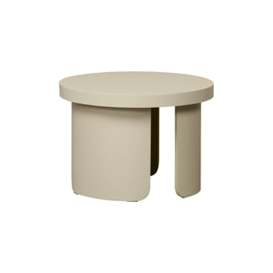 Set de 2 tables basses gigognes rondes   LUMA