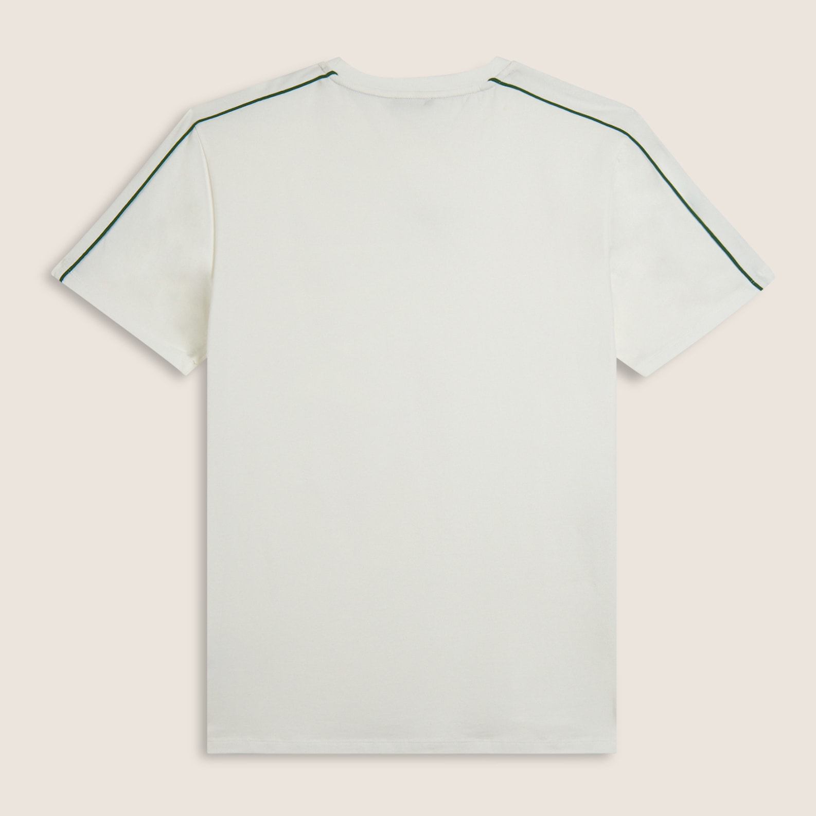 T-shirt in jersey stretch con cuciture in contrasto