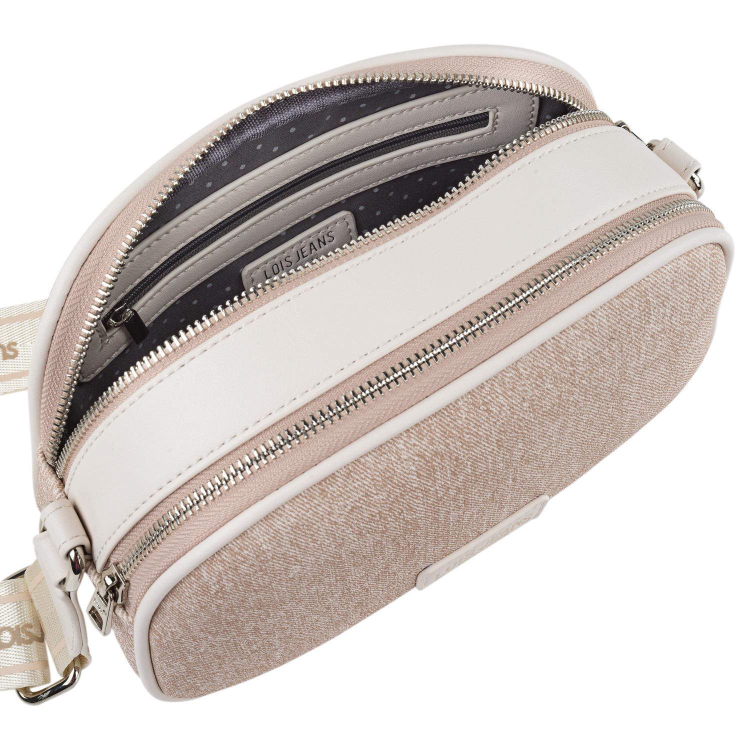 Bolso Bandolera Mujer Sint/Pu Lois Kelly Beige