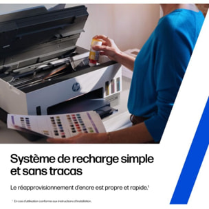 Cartouche d'encre HP Bouteille d'Encre Originale 31 Cyan - M0B51AE