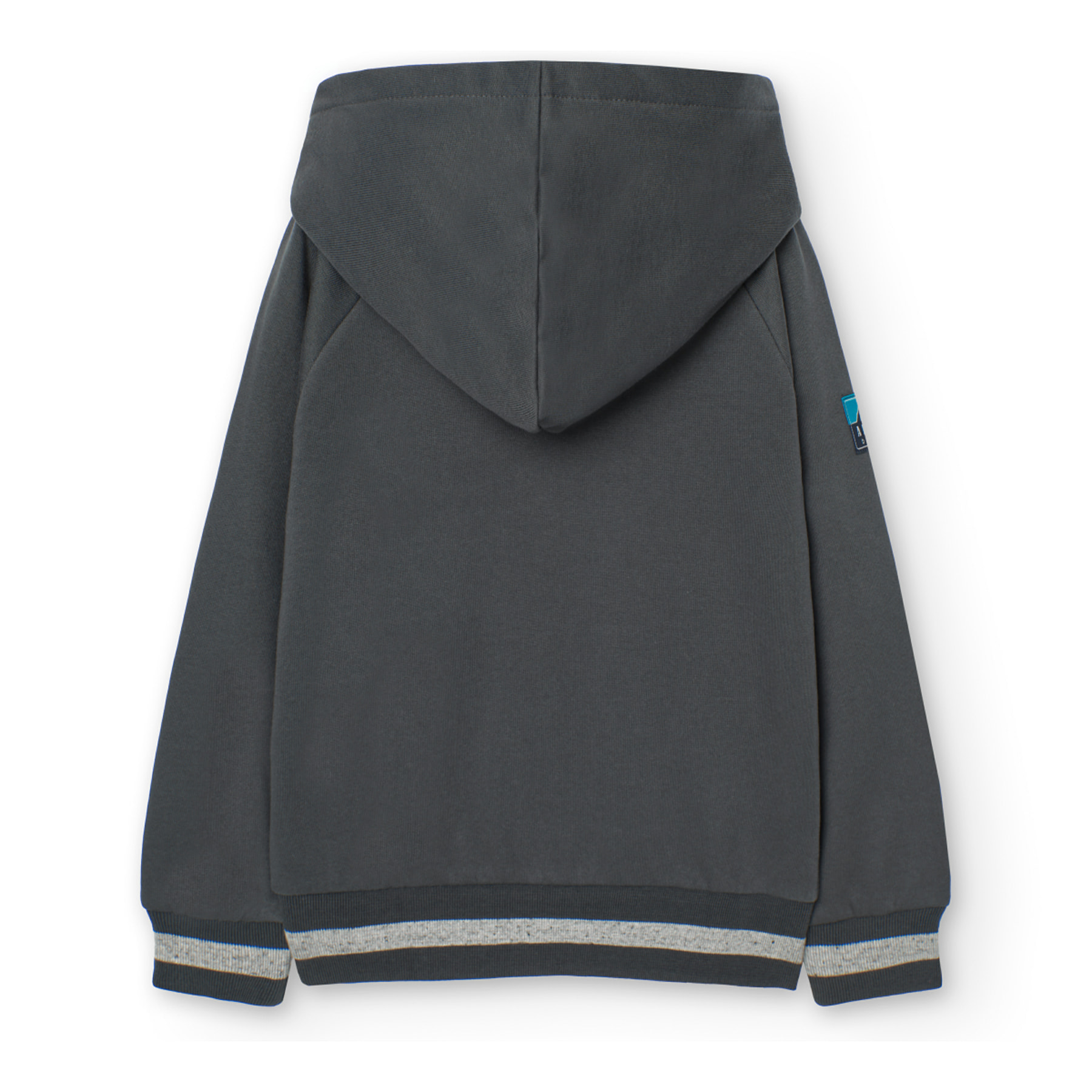 Chaqueta felpa con capucha de niño -BCI