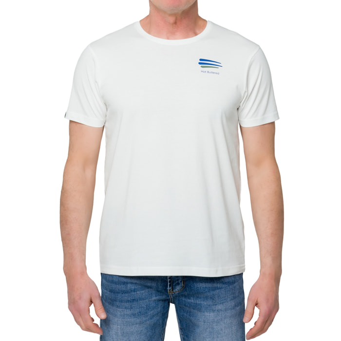 Camiseta de algodón 150 gr Hot Buttered Oceanik Blanco