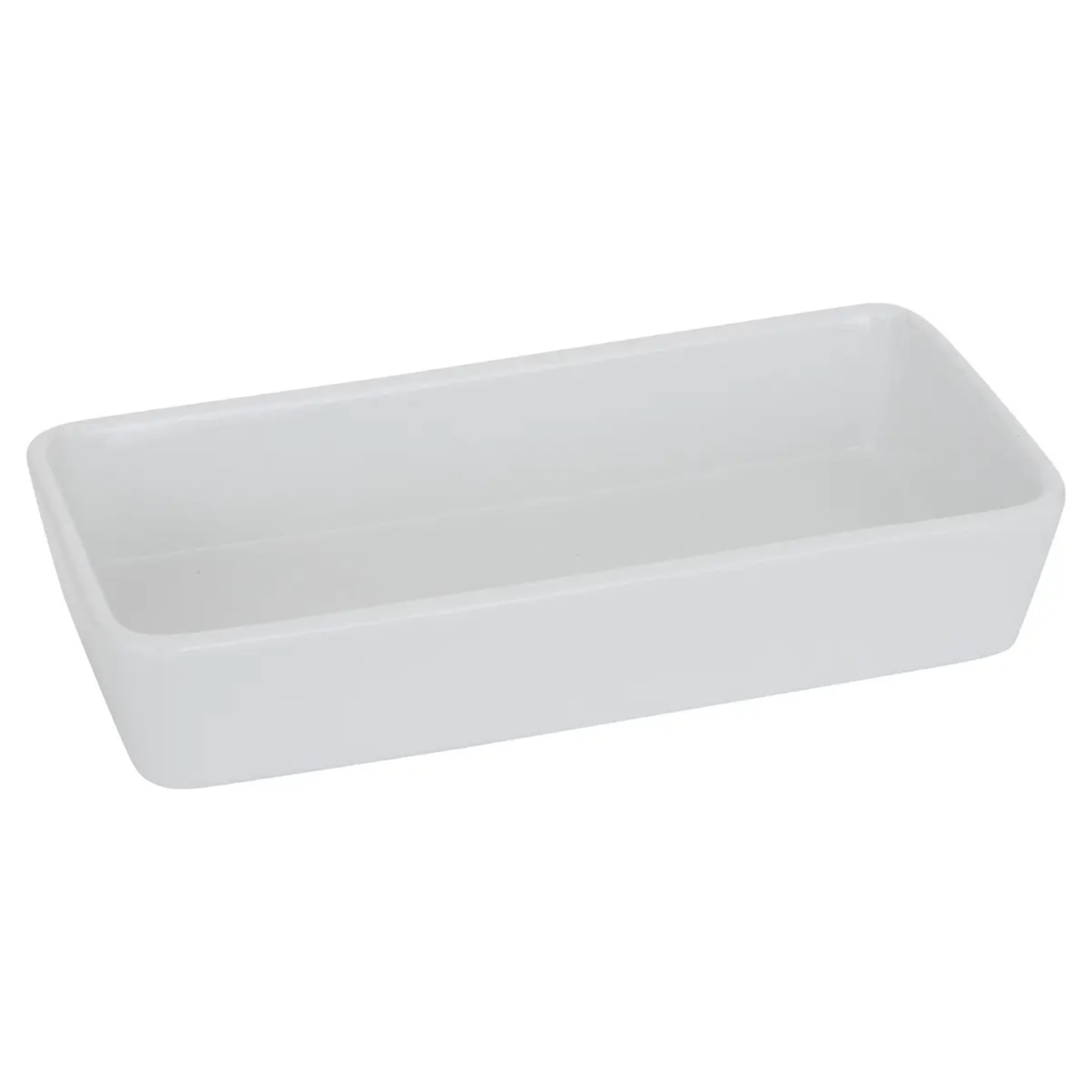 Service apéritif Bambou 9 pièce(s) blanc L58xp22xH5cm