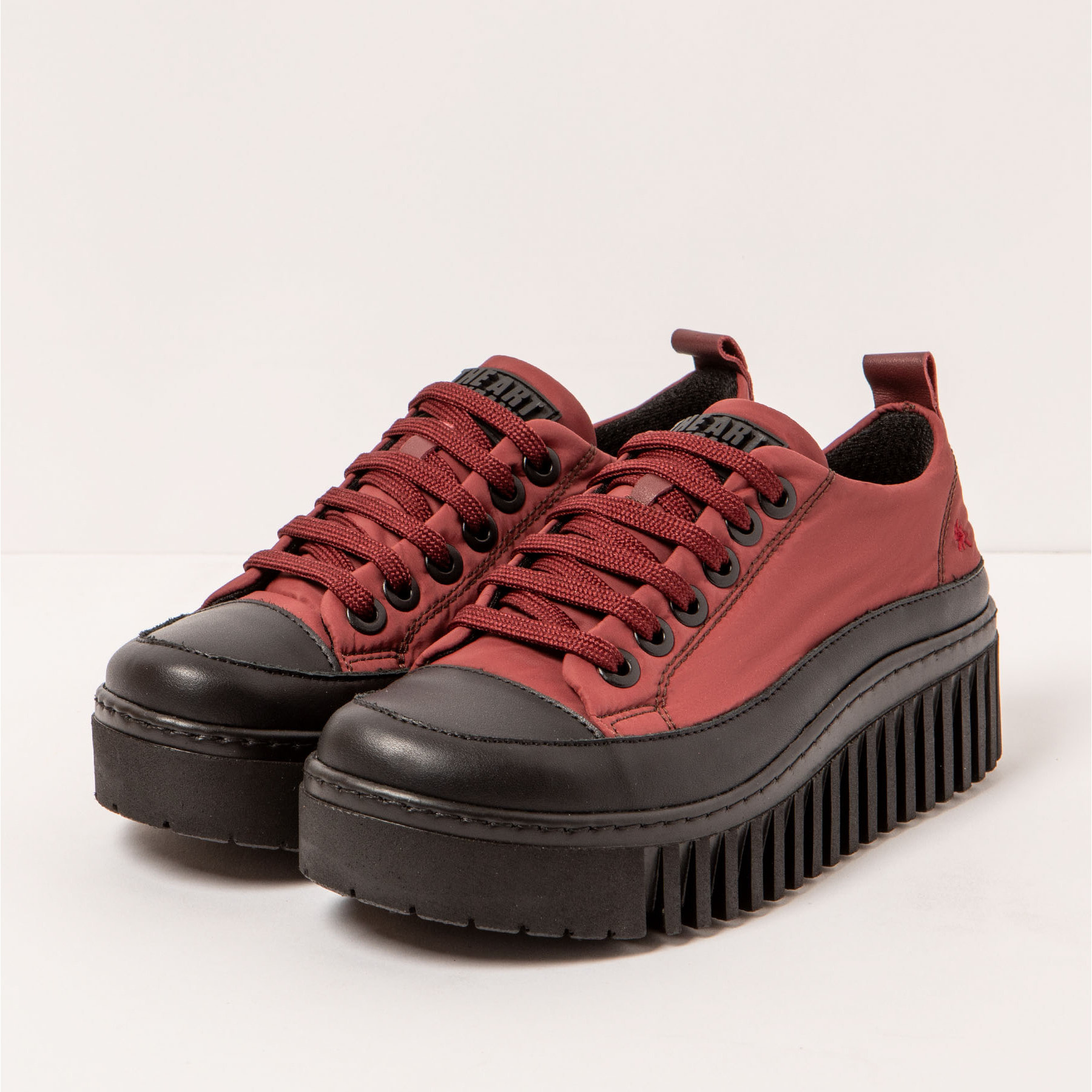 Zapatillas 1518 NYLON BURDEOS-BLACK/BRIGHTON color Burdeos-black