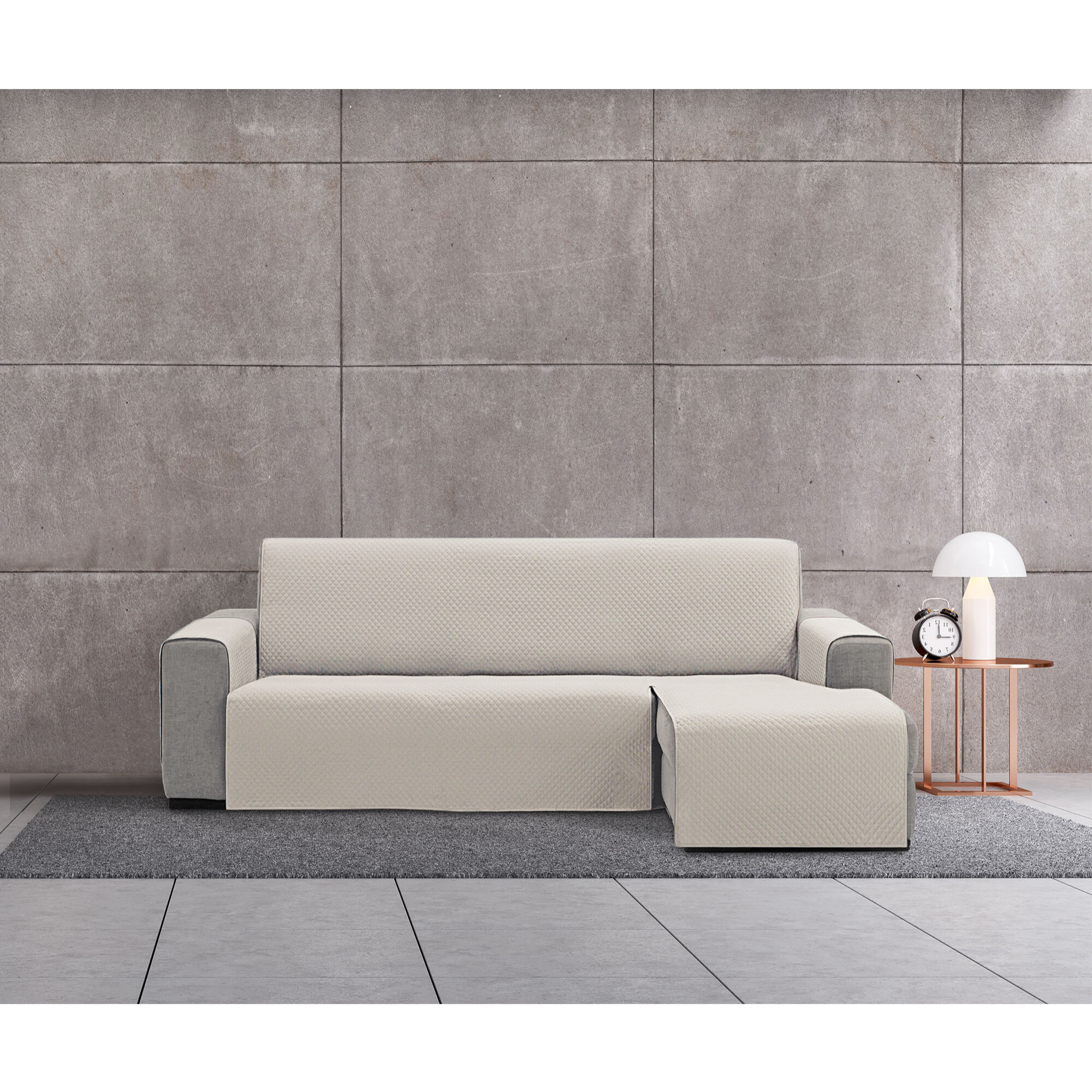 Cubre Sofá ACOLCHADO Chaise Longue modelo RAMOS