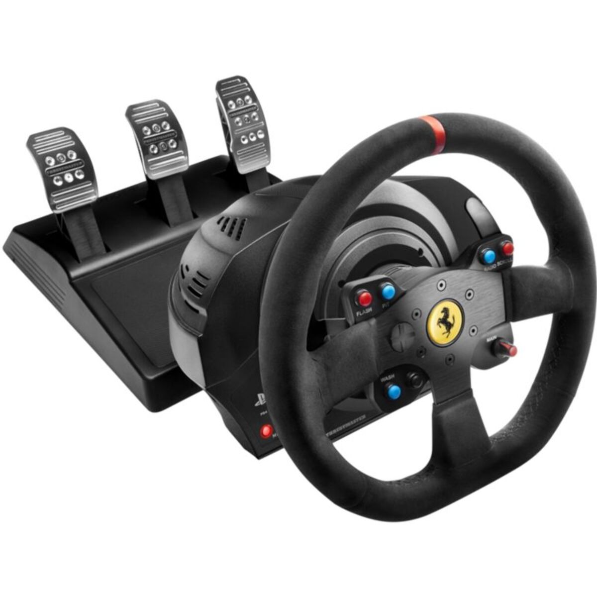 Volant + Pédalier THRUSTMASTER T300 Ferrari Intégral Alcantara Edition