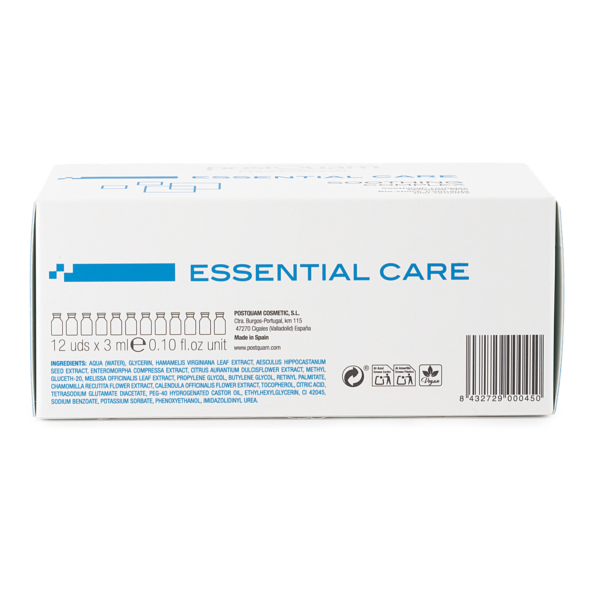 bio-shock calmante (12 ampollas x 3 ml.)