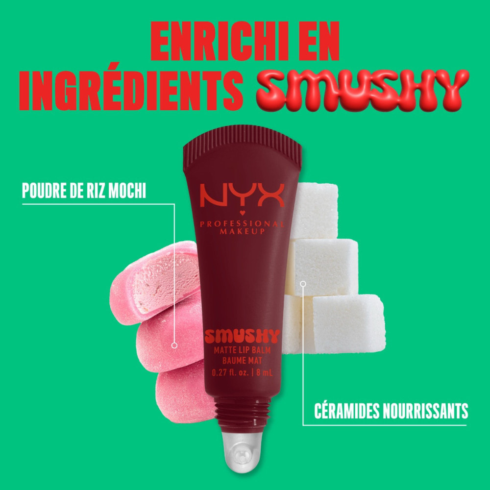 NYX Professional Makeup Smushy baume à lèvres teinté Swipe 2 Smooth