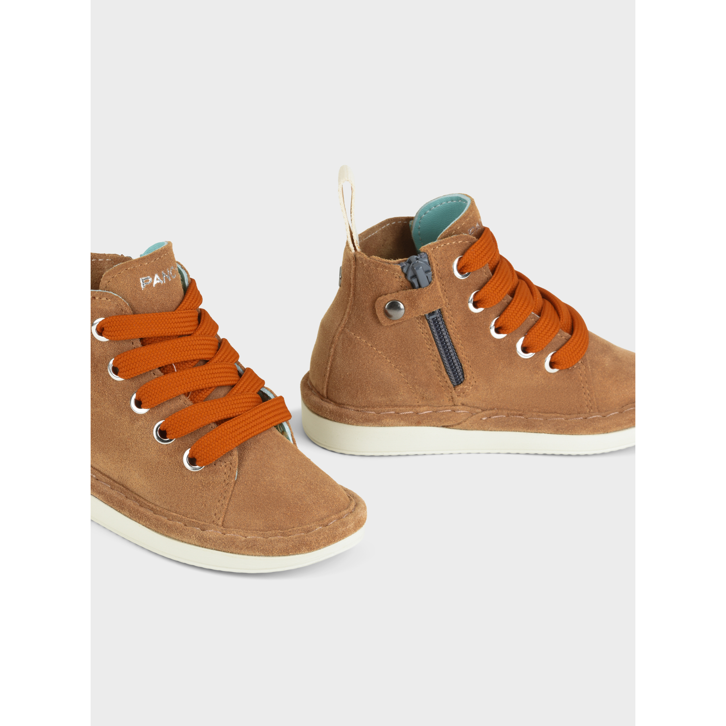 POLACCHINO P01 RAGAZZO IN SUEDE BISCOTTO-ARANCIO BRUCIATO