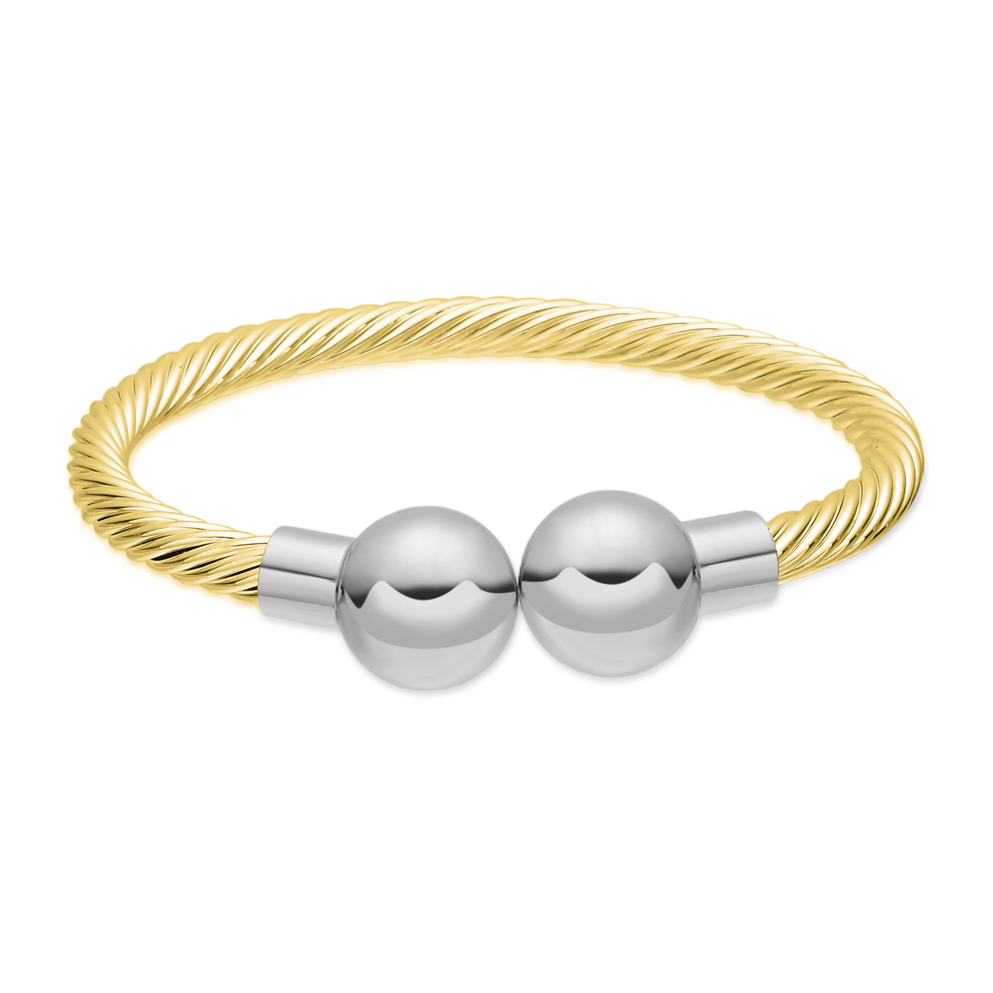 Pulsera Likoas acabado oro amarillo 18k