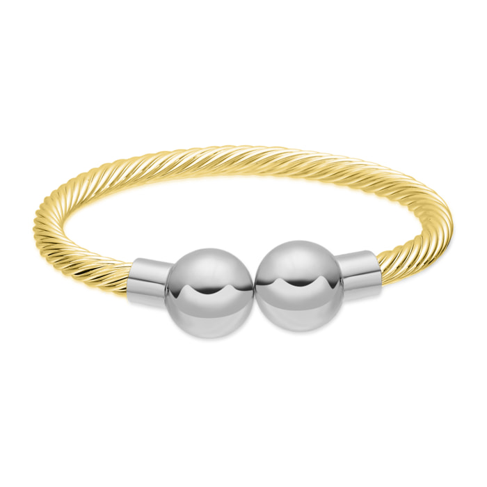Pulsera Likoas acabado oro amarillo 18k