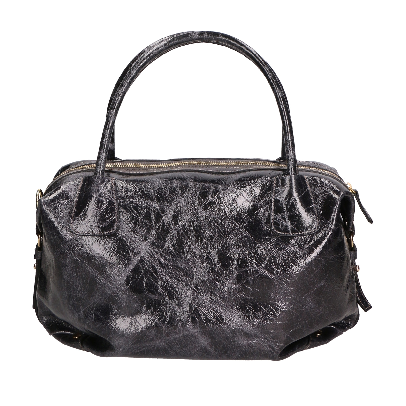 Borsa a spalla da Donna Wilma in Vera Pelle Made in Italy 34x23x13 cm