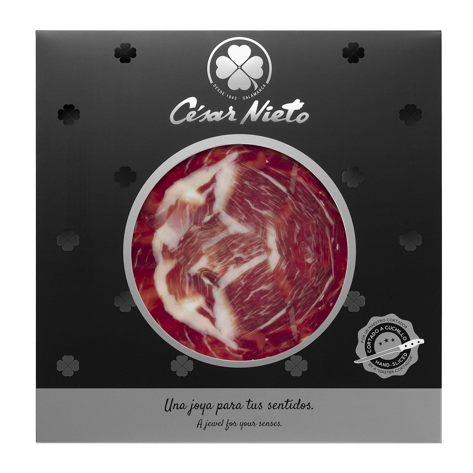 2 x Jambon de Bellota 100% Ibérico Coupé à la Main - 2x80 g - Espagne - César Nieto