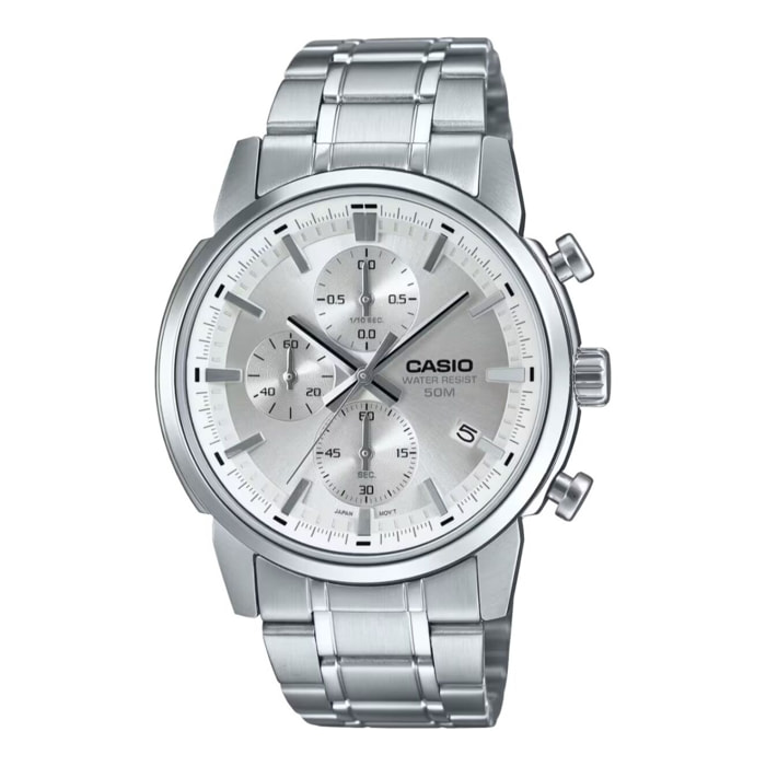 Reloj Casio MTP-E510D-7AVDF Hombre Analogico Cuarzo con Correa de Acero inoxidable