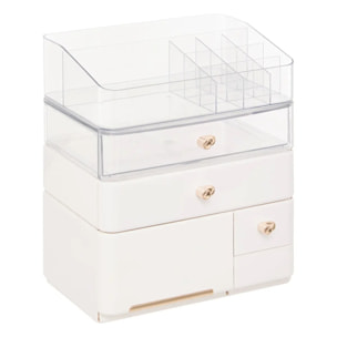 Organiseur Sara L23cm blanc