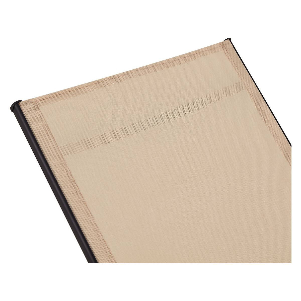 Lot de 2 Bains de soleil en métal "Farniente" - Beige